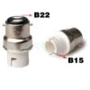 B22 To B15 Lamp Holder Adapter -Philips Shop b b 2 b22 b15