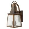 Hinkley HK/MONTAUK M Montauk 2lt Small Wall Lantern -Philips Shop h h k hkmontaukm